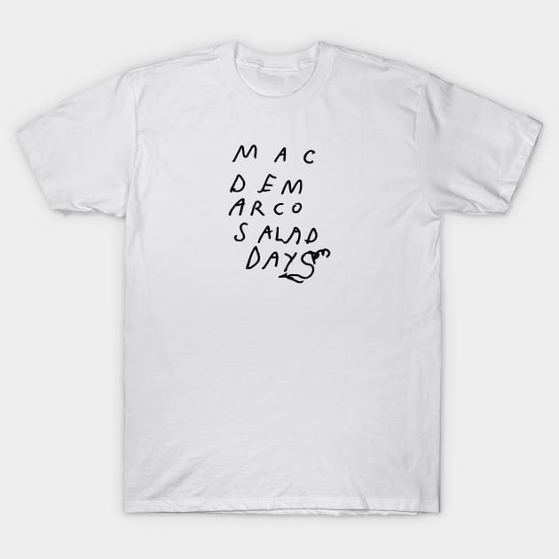 Mac Demarco Salad Days T-Shirt by SOMASHIRTS